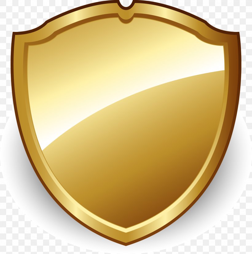 Shield Euclidean Vector Icon, PNG, 1820x1837px, Shield, Gold, Golden Shield Project, Yellow Download Free