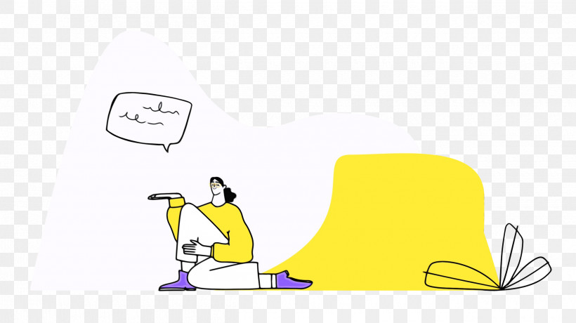 Cartoon Flightless Bird Diagram Meter Yellow, PNG, 2500x1404px, Happy Life, Behavior, Cartoon, Diagram, Flightless Bird Download Free