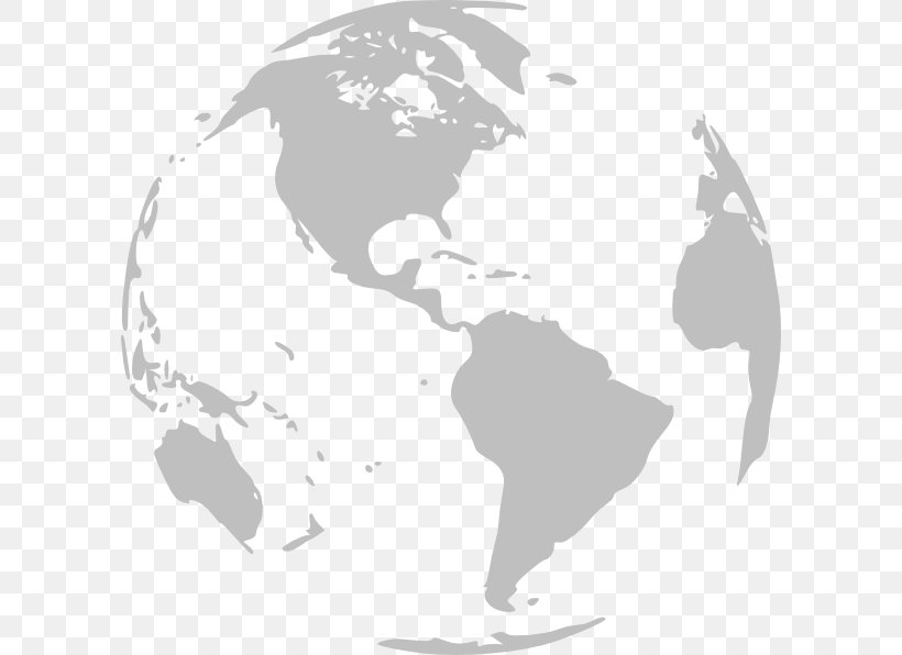 Globe Map Clip Art, PNG, 600x596px, Globe, Area, Black And White, Document, Map Download Free