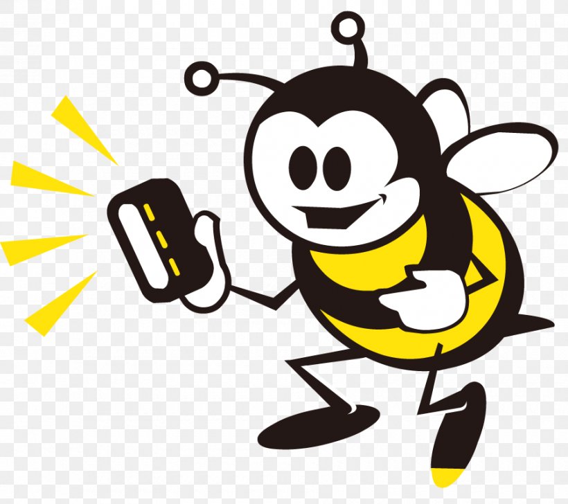Happy BEE Logo Drawing, PNG, 900x800px, Happy Bee, Artwork, Bee, Cartoon, Coreldraw Download Free
