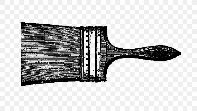 Paintbrush Drawing Clip Art, PNG, 990x557px, Brush, Art, Black And White, Drawing, Monochrome Photography Download Free