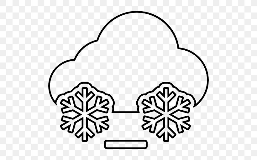 Rain And Snow Mixed Cloud Clip Art, PNG, 512x512px, Snow, Area, Black, Black And White, Climate Download Free