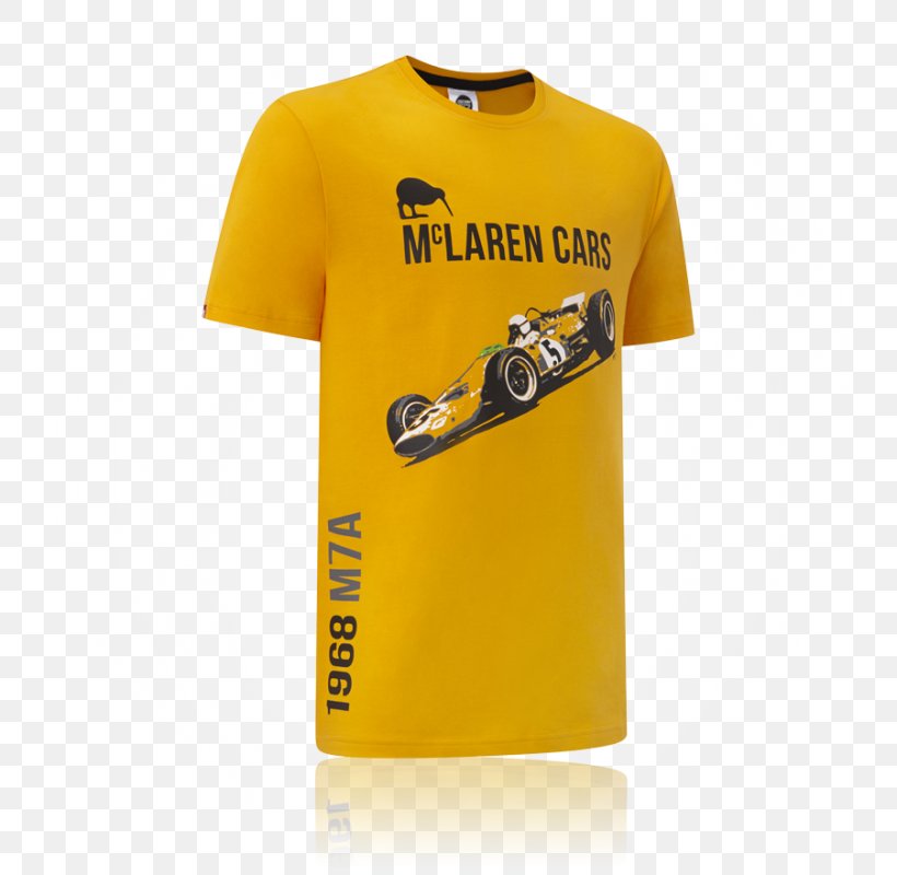 T-shirt McLaren Sleeve Active Shirt, PNG, 800x800px, Tshirt, Active Shirt, Brand, Computer Font, Mclaren Download Free