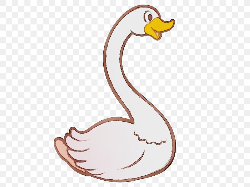 Duck Goose Swans Cartoon The Magic Swan Geese, PNG, 792x612px, Watercolor, Cartoon, Domestic Goose, Drawing, Duck Download Free