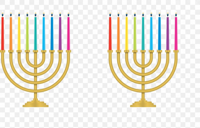 Hanukkah Euclidean Vector Candle, PNG, 2625x1679px, Hanukkah, Artworks, Candle, Candle Holder, Cartoon Download Free