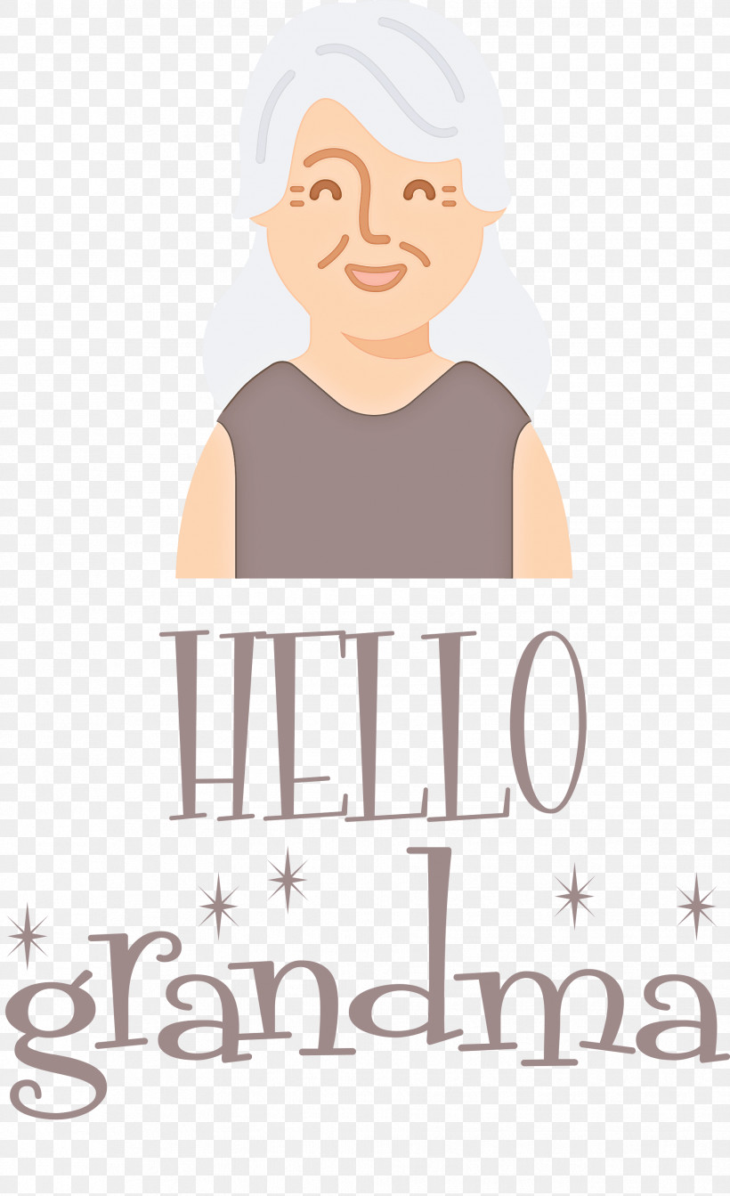 Hello Grandma Dear Grandma, PNG, 1831x3000px, Flowerman, Behavior, Cartoon, Happiness, Logo Download Free