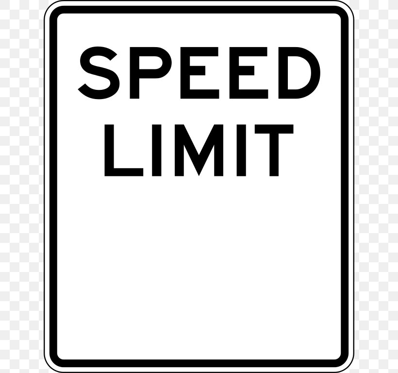 United States Speed Limit Traffic Sign Clip Art, PNG, 640x768px, United States, Area, Black, Black And White, Brand Download Free