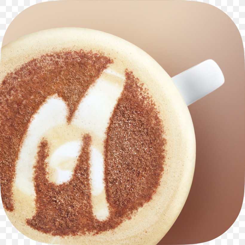Cappuccino Latte Coffee Cafe Caffè Mocha, PNG, 1024x1024px, Cappuccino, Babycino, Cafe, Cafe Au Lait, Caffeine Download Free