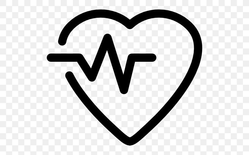 Pulse Medicine Hospital Heart, PNG, 512x512px, Pulse, Area, Black And White, Cardiology, Electrocardiography Download Free
