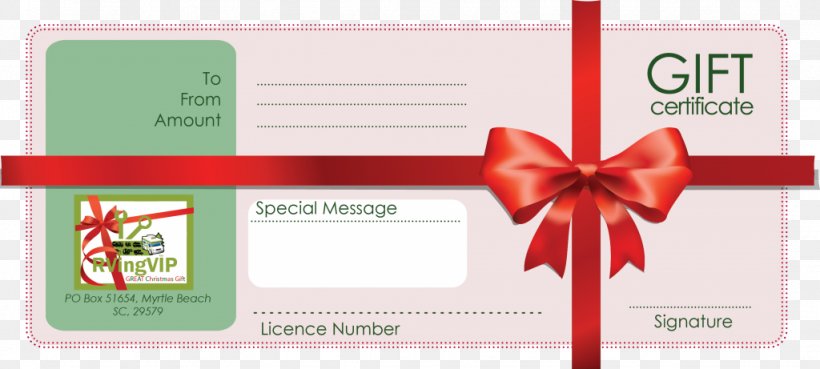 Gift Card Template Voucher, PNG, 1024x461px, Gift Card, Brand, Christmas, Coupon, Document Download Free