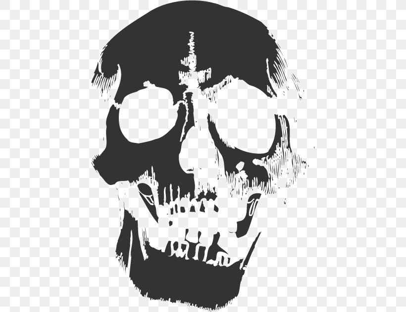 Skull Smells Like Teen Spirit, PNG, 452x631px, Skull, Art, Black And White, Drawing, Graphic Arts Download Free