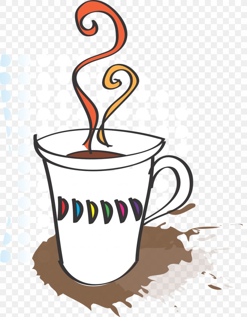 Coffee Tea Cafe, PNG, 997x1280px, Coffee, Artwork, Cafe, Coffee Cup, Cup Download Free