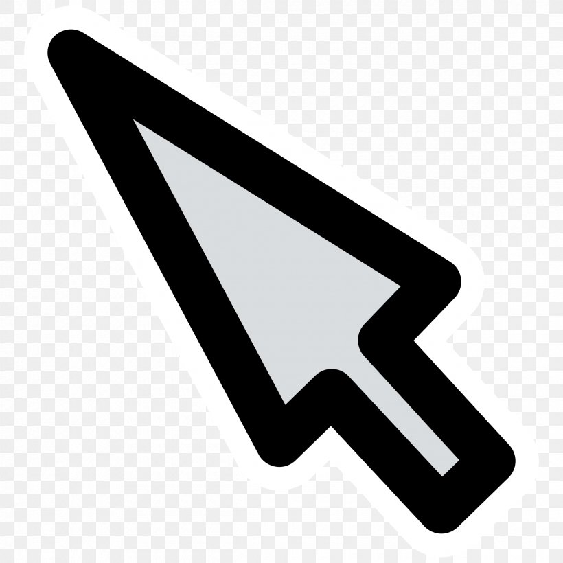 Computer Mouse Pointer Cursor Clip Art, PNG, 2400x2400px, Computer Mouse, Black And White, Computer, Computer Monitors, Computer Software Download Free