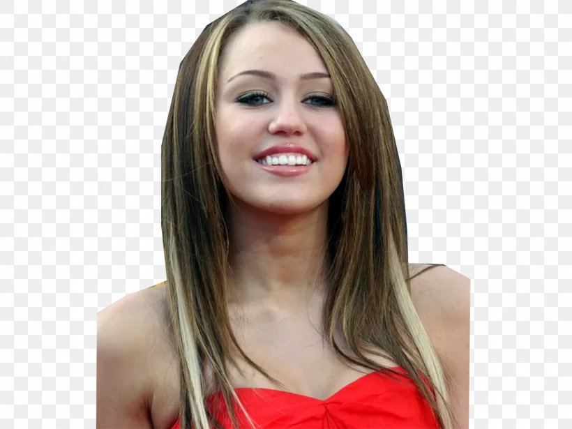 Miley Cyrus Hairstyle Long Hair Layered Hair, PNG, 1600x1200px, Watercolor, Cartoon, Flower, Frame, Heart Download Free