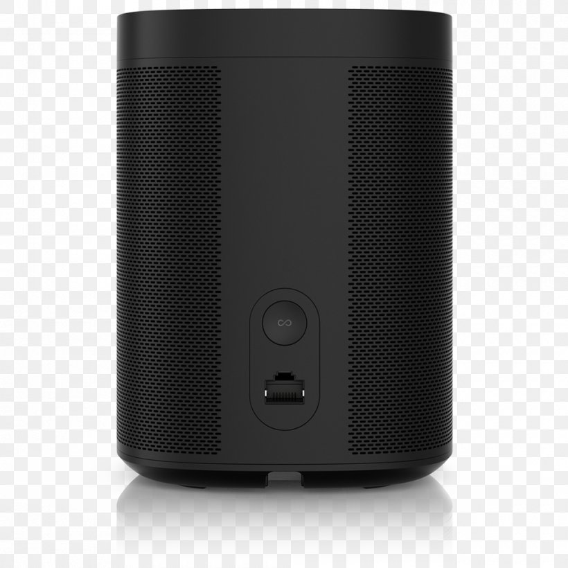 Sonos One Loudspeaker Amazon.com Computer Speakers, PNG, 1000x1000px, Sonos One, Amazon Alexa, Amazoncom, Audio, Audio Equipment Download Free