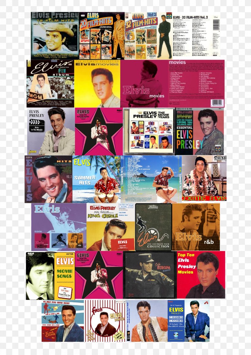 Elvis Movies Soundtrack Compilation Album Elvis At The Movies, PNG, 1653x2339px, Soundtrack, Advertising, Album, Brand, Collage Download Free
