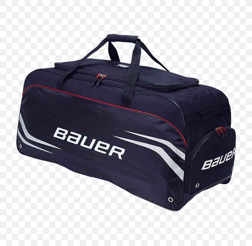 Bauer Hockey Ice Hockey Bag Goaltender Sports, PNG, 800x800px, Bauer Hockey, Backpack, Bag, Baseball Equipment, Black Download Free