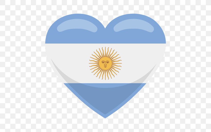 Flag Of Argentina, PNG, 512x512px, Flag Of Argentina, Argentina, Flag, Heart Download Free