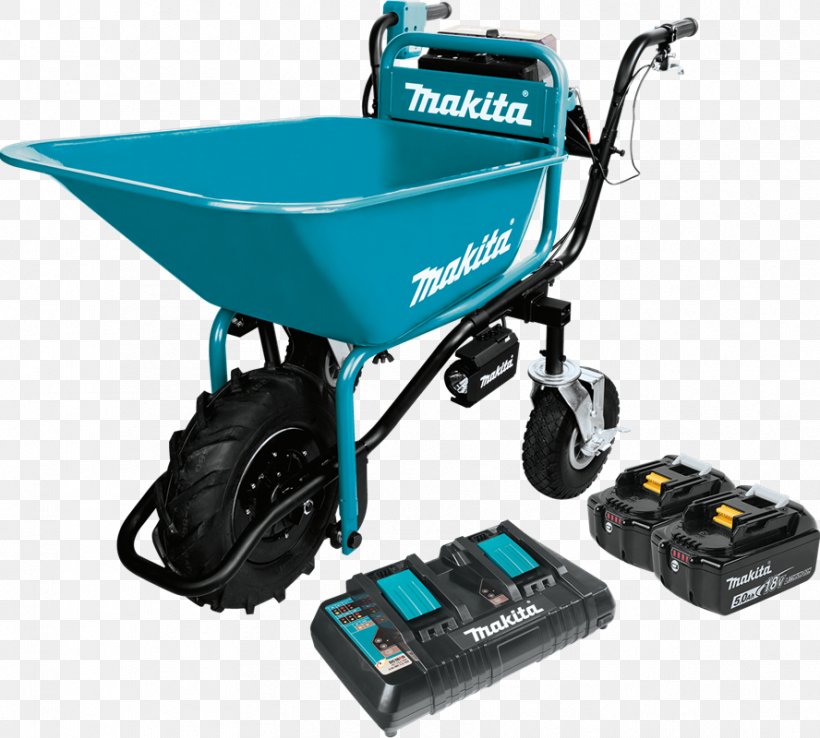Makita Cordless Tool Wheelbarrow Chainsaw, PNG, 888x800px, Makita, Augers, Automotive Exterior, Brushless Dc Electric Motor, Chainsaw Download Free