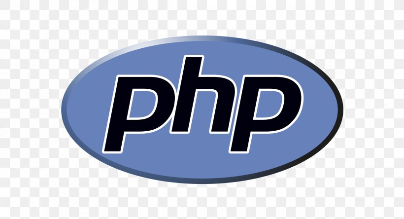 PHP Web Development JavaScript Logo C#, PNG, 2400x1300px, Php, Blue, Brand, Computer Programming, Electric Blue Download Free
