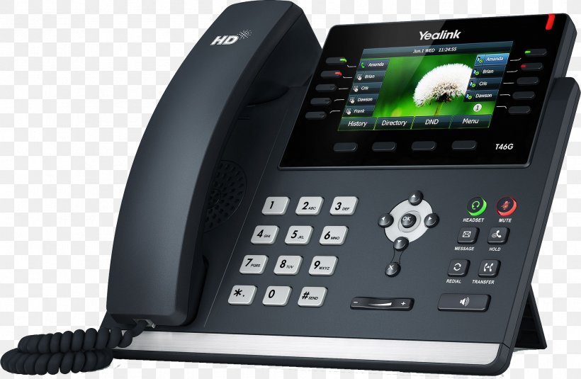 VoIP Phone Session Initiation Protocol Telephone Gigabit Ethernet Wideband Audio, PNG, 1887x1233px, Voip Phone, Communication, Computer Hardware, Corded Phone, Electronics Download Free