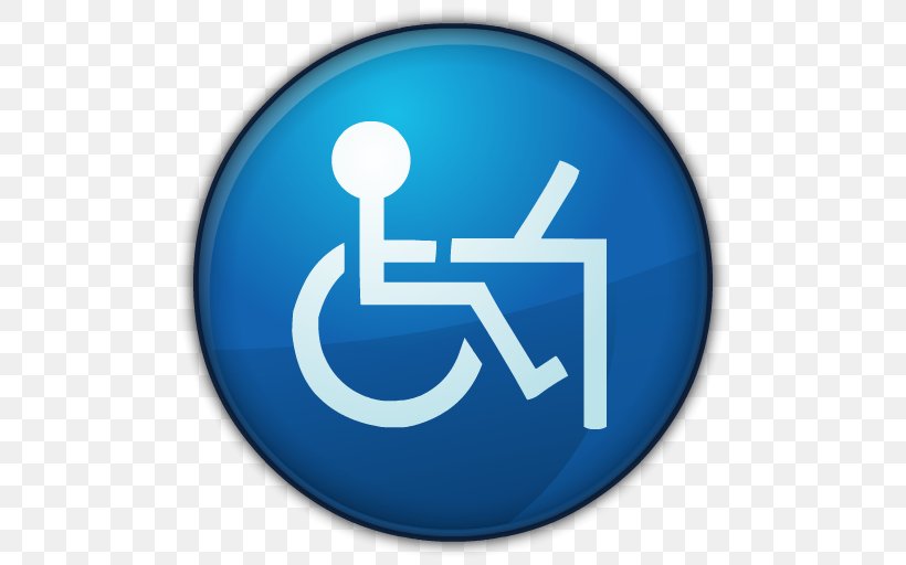 Accessibility Wheelchair Accessible Van International Symbol Of Access Disability, PNG, 512x512px, Accessibility, Accommodation, Blue, Brand, Braunability Download Free