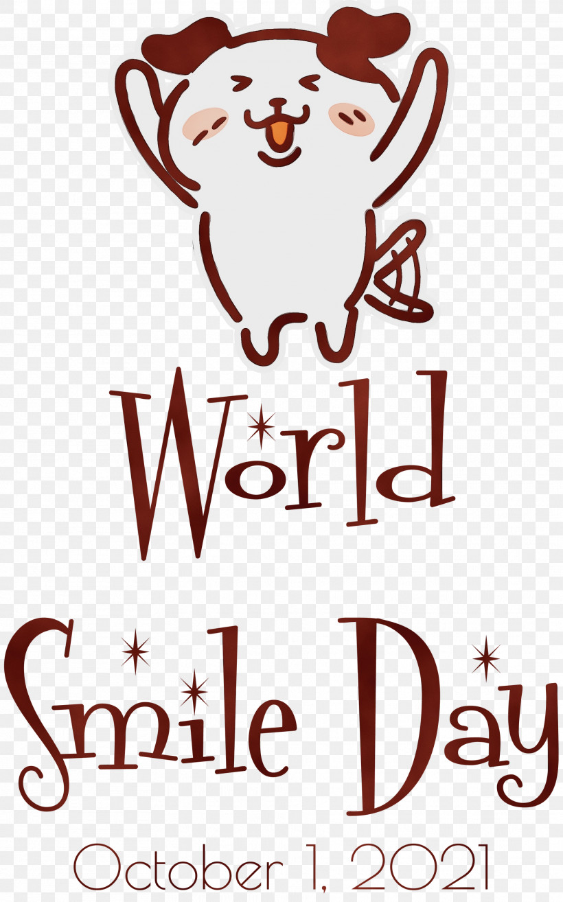 Logo Character Human Renesmee Happiness, PNG, 1871x2999px, World Smile Day, Behavior, Character, Happiness, Human Download Free