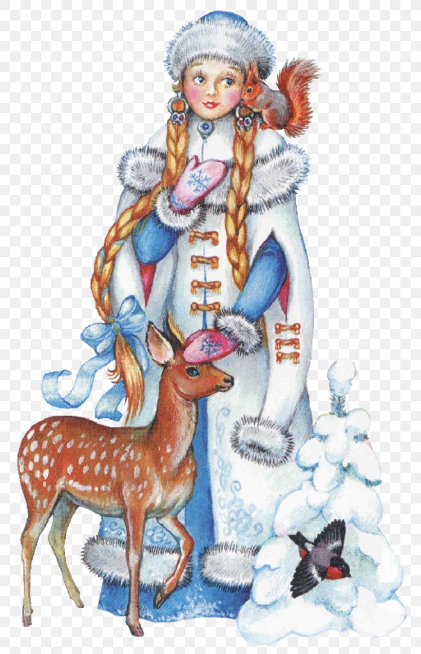 Snegurochka Ded Moroz Santa Claus Christmas, PNG, 800x1273px, Snegurochka, Art, Christmas, Christmas Decoration, Christmas Ornament Download Free