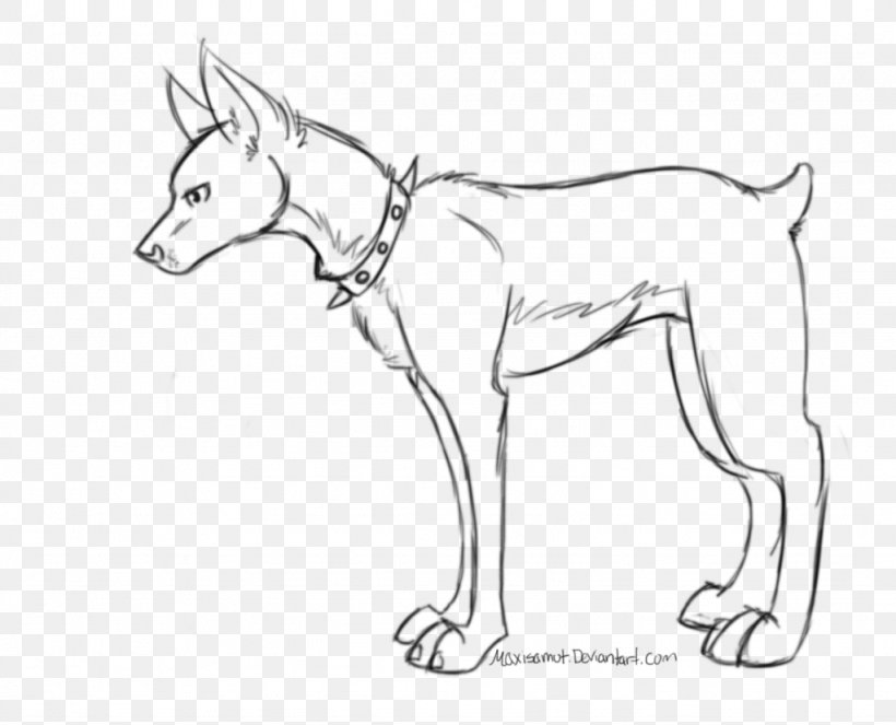 Dog Breed Line Art Drawing /m/02csf, PNG, 1024x829px, Dog Breed, Animal, Animal Figure, Artwork, Black And White Download Free