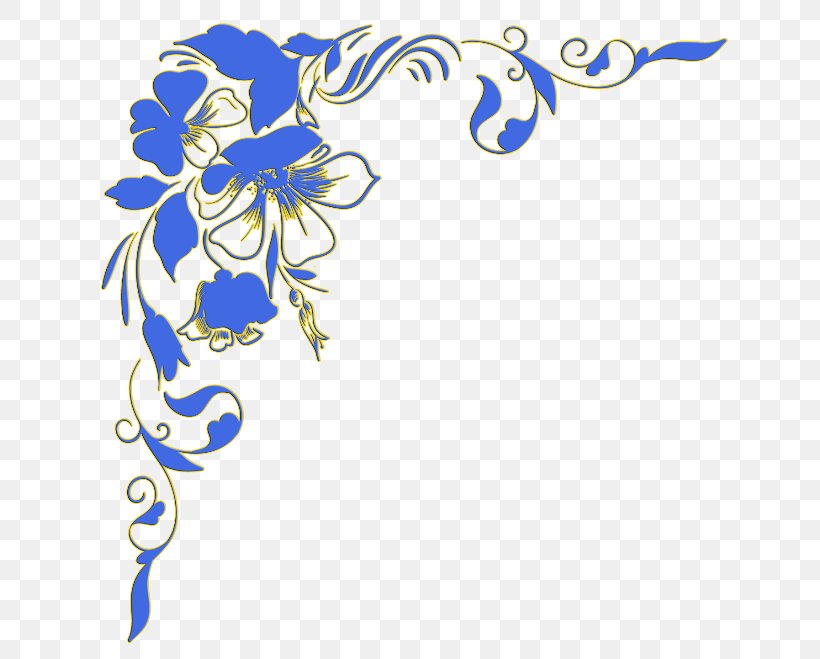 Flower Clip Art, PNG, 650x659px, Flower, Art, Artwork, Blue, Bordure Download Free