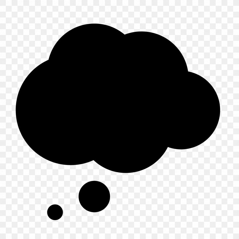 Symbol Speech Balloon Cloud Icon, PNG, 1600x1600px, Symbol, Black, Black And White, Bubble, Cloud Download Free