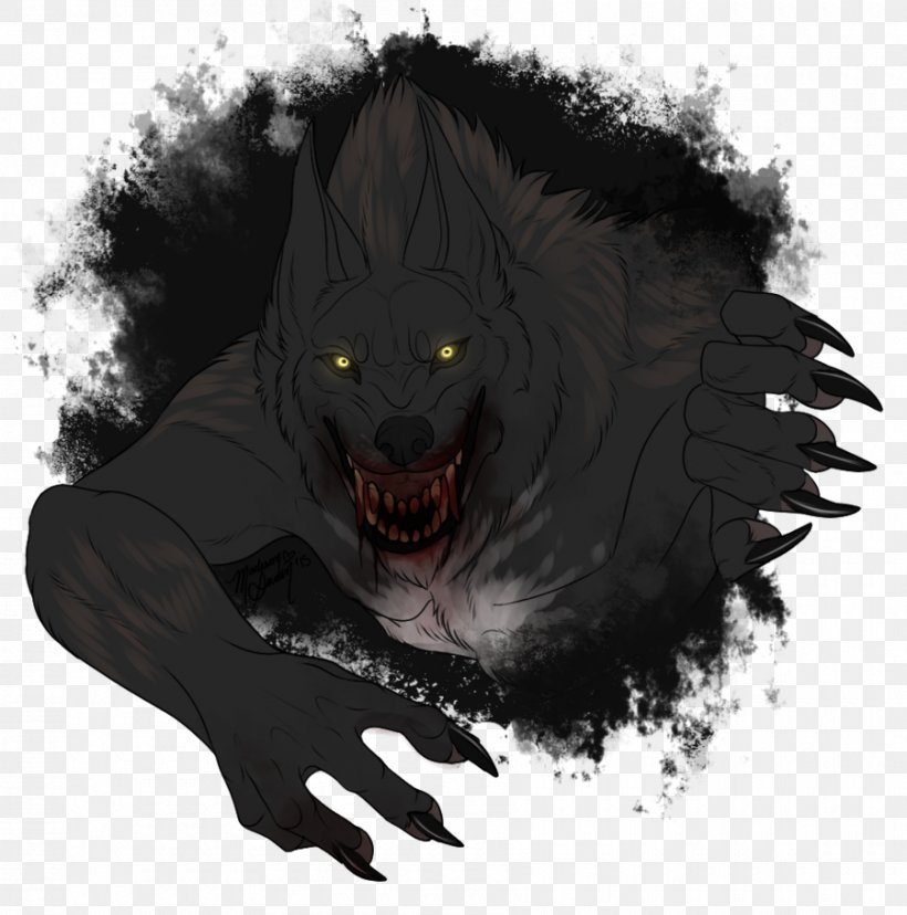 Werewolf Gray Wolf Horror Fantasy, PNG, 900x909px, Werewolf, Black Panther, Carnivoran, Darkness, Evil Download Free