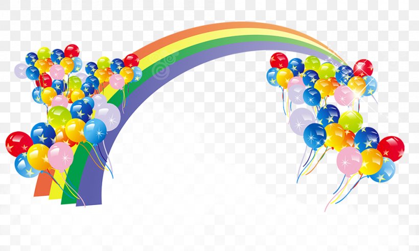 Balloon Color Rainbow Download, PNG, 1000x600px, Balloon Color, Android, Balloon, Color, Designer Download Free