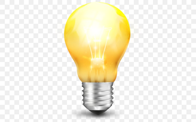 Energy Yellow Lighting, PNG, 512x512px, Light, Electric Light, Energy, Incandescent Light Bulb, Led Lamp Download Free