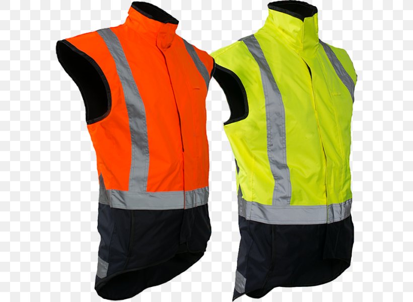 Gilets Polar Fleece High-visibility Clothing Lining Polyester, PNG, 600x600px, Gilets, Clothing, Crew Neck, High Visibility Clothing, Highvisibility Clothing Download Free