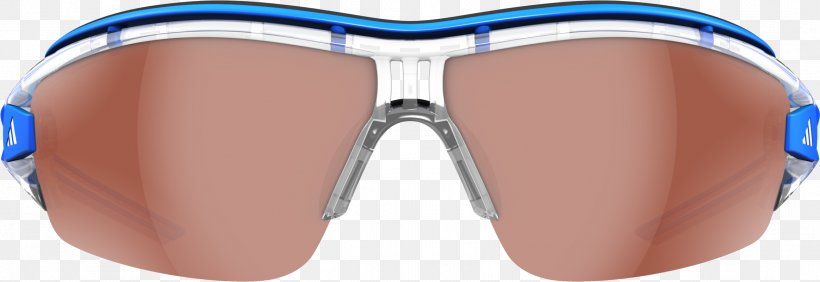 Goggles Sunglasses Adidas Evil Eye Halfrim Pro, PNG, 2328x802px, Goggles, Adidas, Blue, Brand, Eyewear Download Free