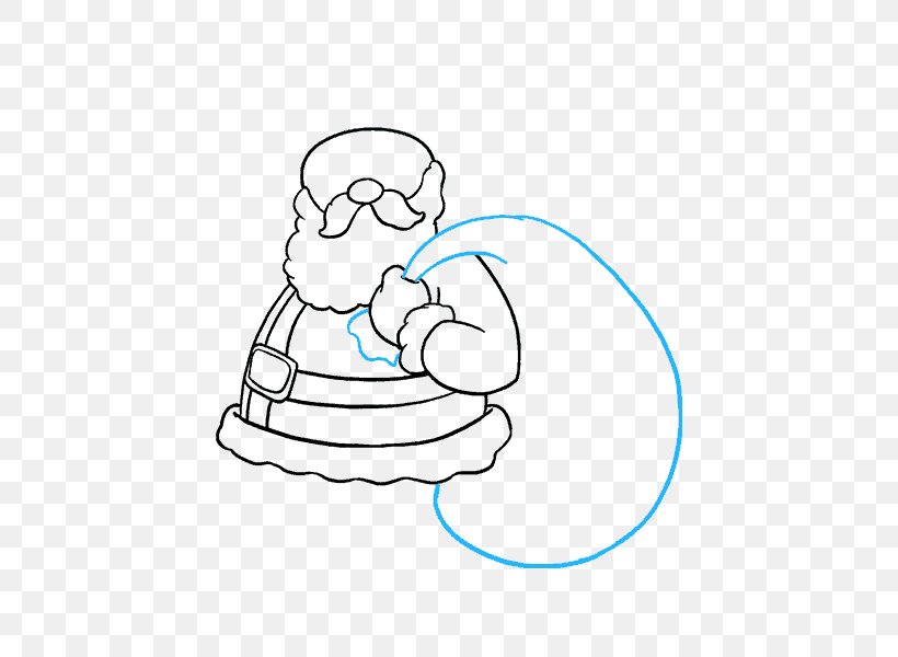 Santa Claus Drawing Line Art Cartoon, PNG, 678x600px, Watercolor, Cartoon, Flower, Frame, Heart Download Free