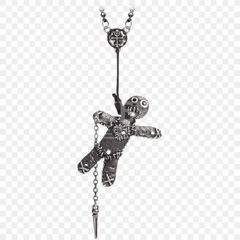 Charms & Pendants Necklace Voodoo Doll Jewellery Pewter, PNG, 850x850px, Charms Pendants, Alchemy Gothic, Body Jewelry, Bracelet, Chain Download Free