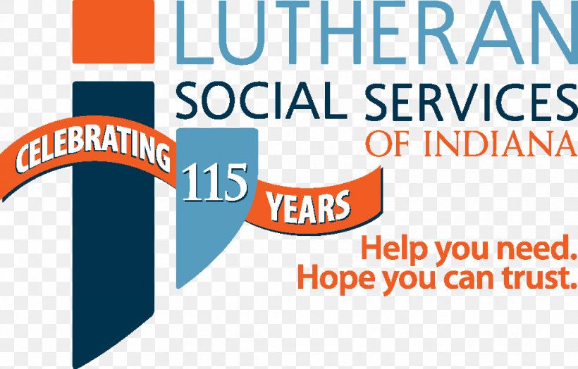 Logo Organization Brand Lutheran Social Services, PNG, 1014x649px, Logo, Area, Banner, Blue, Brand Download Free