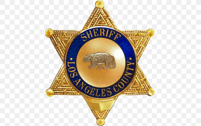 Los Angeles County, California Los Angeles County Sheriff's Department Badge Police, PNG, 512x512px, Los Angeles County California, Badge, Christmas Ornament, County, Eugene W Biscailuz Download Free