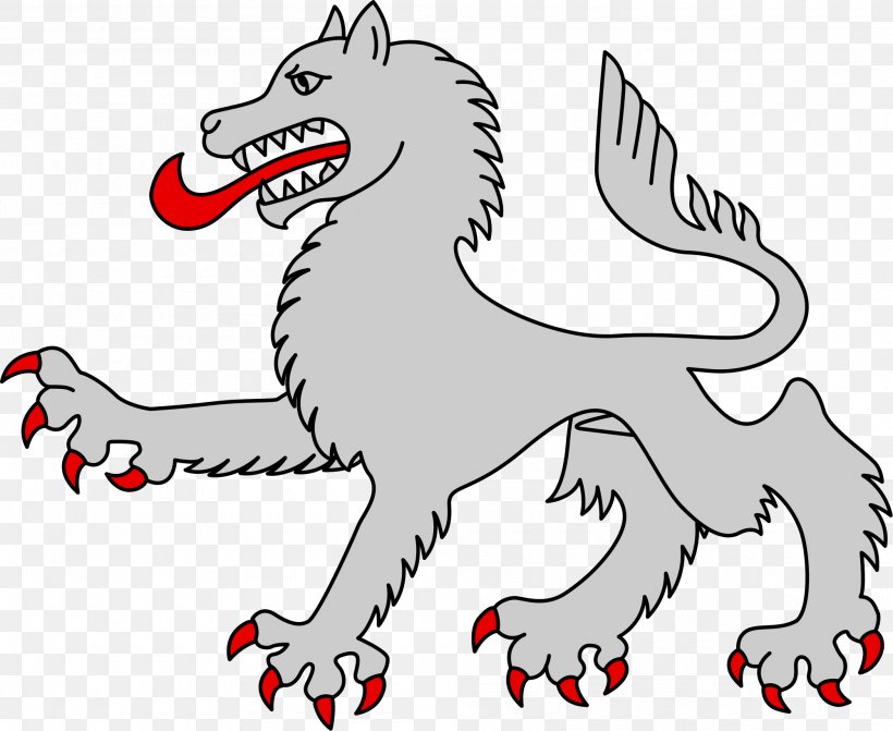 Gray Wolf Wolves In Heraldry Line Art, PNG, 2000x1637px, Gray Wolf, Animal Figure, Animation, Artwork, Black And White Download Free