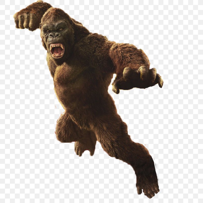 King Kong Godzilla YouTube MonsterVerse, PNG, 716x818px, King Kong, Art, Chimpanzee, Common Chimpanzee, Deviantart Download Free