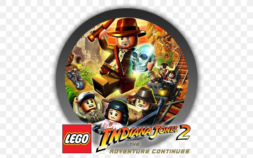 Lego Indiana Jones 2: The Adventure Continues Lego Indiana Jones: The Original Adventures Nintendo DS Video Game, PNG, 512x512px, Indiana Jones, Adventure Game, Cooperative Gameplay, Game, Lego Indiana Jones Download Free