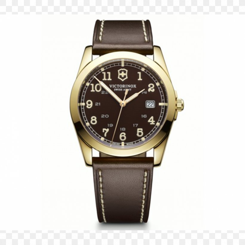 Victorinox Watch Quartz Clock Chronograph Swiss Made, PNG, 1000x1000px, Victorinox, Automatic Watch, Black Leather Strap, Brand, Brown Download Free