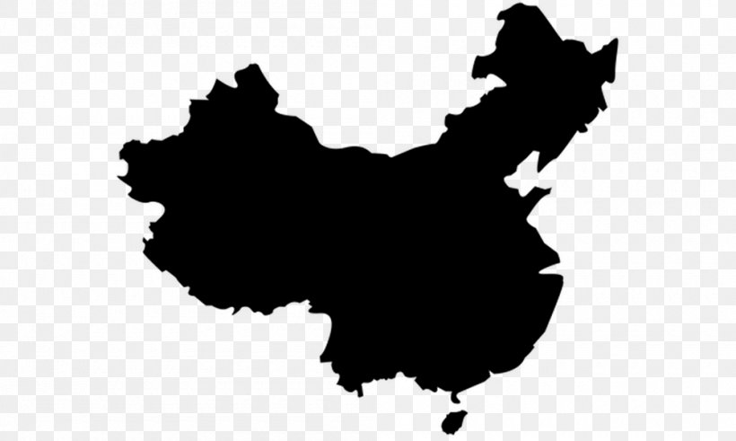 China Map Symbol, PNG, 1000x600px, China, Black, Black And White, Flag, Flag Of China Download Free