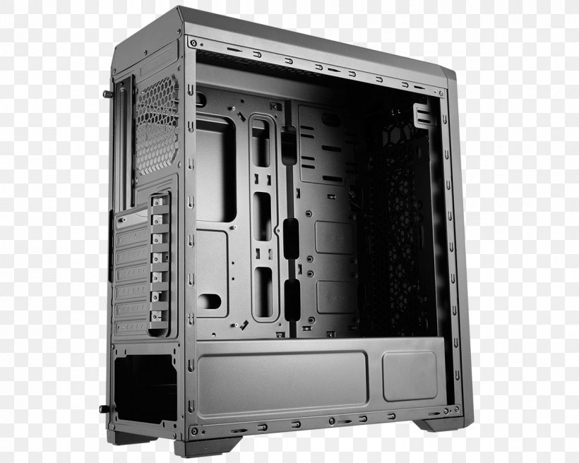 Computer Cases & Housings Power Supply Unit MicroATX Gaming Computer, PNG, 1200x960px, Computer Cases Housings, Atx, Black And White, Computer, Computer Case Download Free