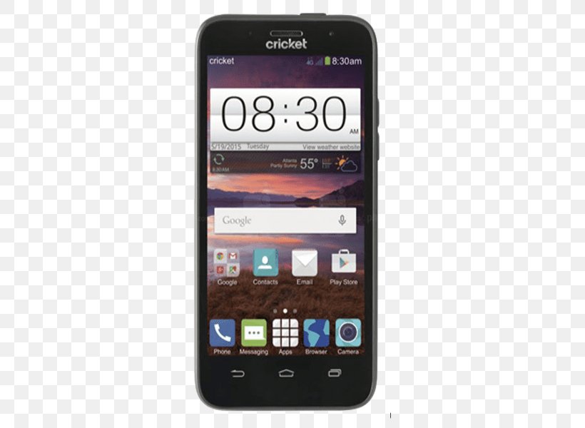Cricket Wireless Android Telephone 4G Smartphone, PNG, 600x600px, Cricket Wireless, Android, Cellular Network, Communication Device, Electronic Device Download Free