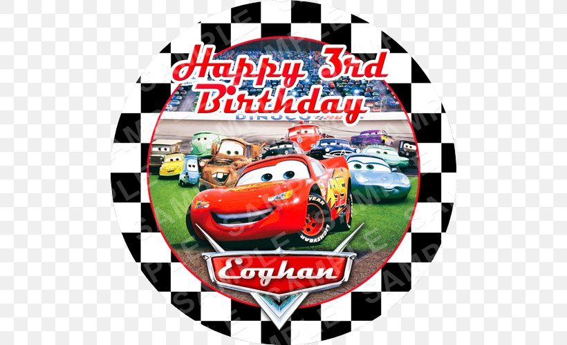 Lightning McQueen Photography Cake, PNG, 500x500px, Lightning Mcqueen, Banner, Birthday, Brand, Cake Download Free