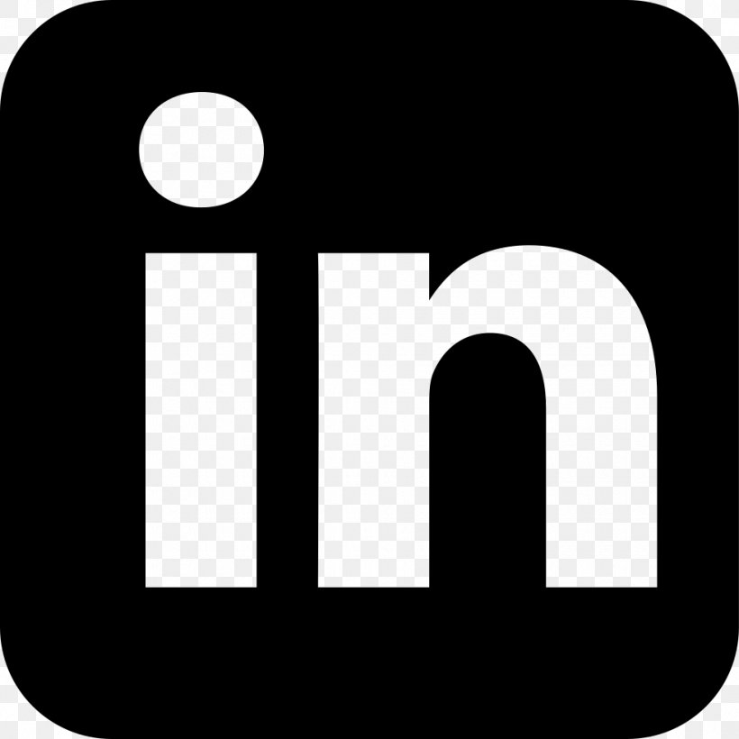 Logo LinkedIn Clip Art, PNG, 980x980px, Logo, Area, Black, Black And White, Brand Download Free