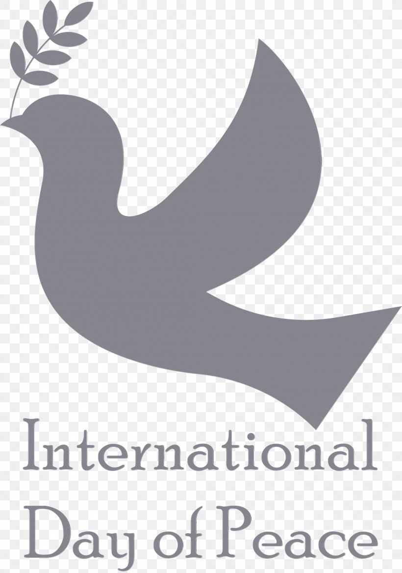 Logo Font Beak Meter Black And White, PNG, 2105x3000px, International Day Of Peace, Beak, Black And White, Logo, Meter Download Free